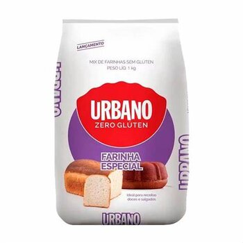 FARINHA ESPECIAL S/ GLUTEN PARA MIX DE RECEITAS 1kg Urbano