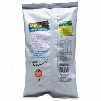 CHIPS INTEGRAL DE ARROZ E MILHO SABOR QUEIJO 70G NATURAL LIFE