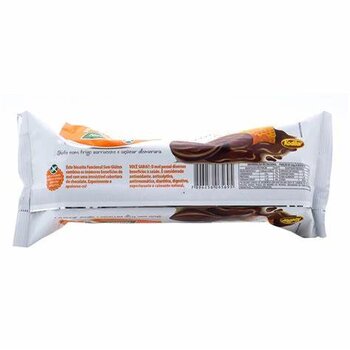 Biscoito Termogenico s/ Gluten sabor Canela Coberto c/ Chocolate 140g Natural Life