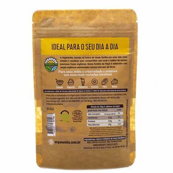 FARINHA DE MACA ORGANICA 100g Organovita