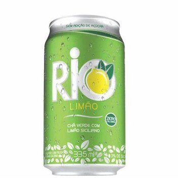 CHA DE LIMAO S/ ACUCAR LATA 335ML BEBA RIO