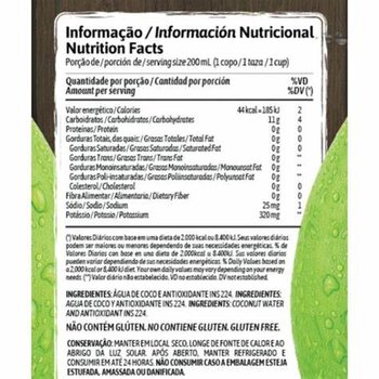 Agua de Coco 100% Integral 1L Qualicoco