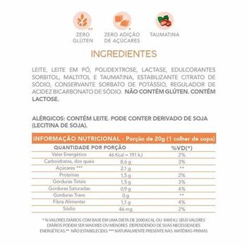 Doce de Leite Cremoso Zero 210g Flormel