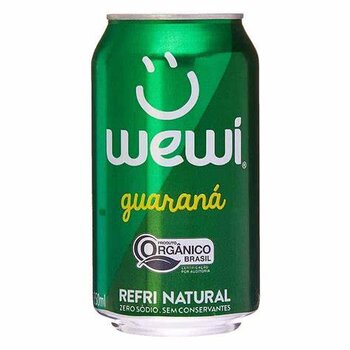 REFRIGERANTE GUARANA ALL NATURAL ZERO ACUCAR LATA 350ML WEWI