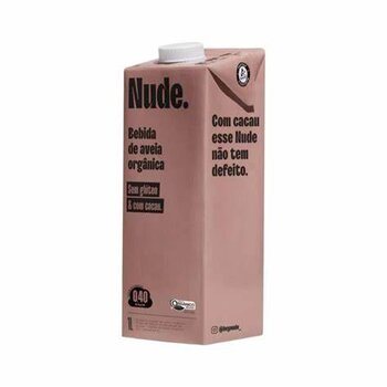 BEBIDA DE AVEIA ORGANICA CACAU 1L NUDE