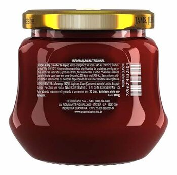 GELEIA DE MORANGO ORGANICA 320G QUEENSBERRY