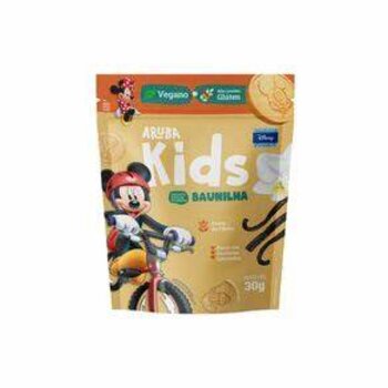 BISCOITO LOW CARB SABOR BAUNILHA MICKEY KIDS 30G ARUBA