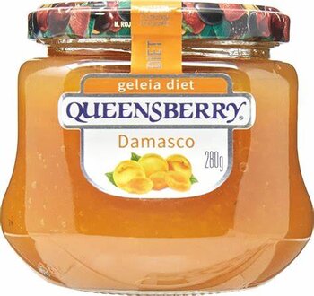 Geleia de Damasco DIET 280g Queensberry