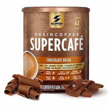 CAFE DESINCOFFEE SUPER CAFE 220G CHOCOLATE BELGA SUPER NUTRITION